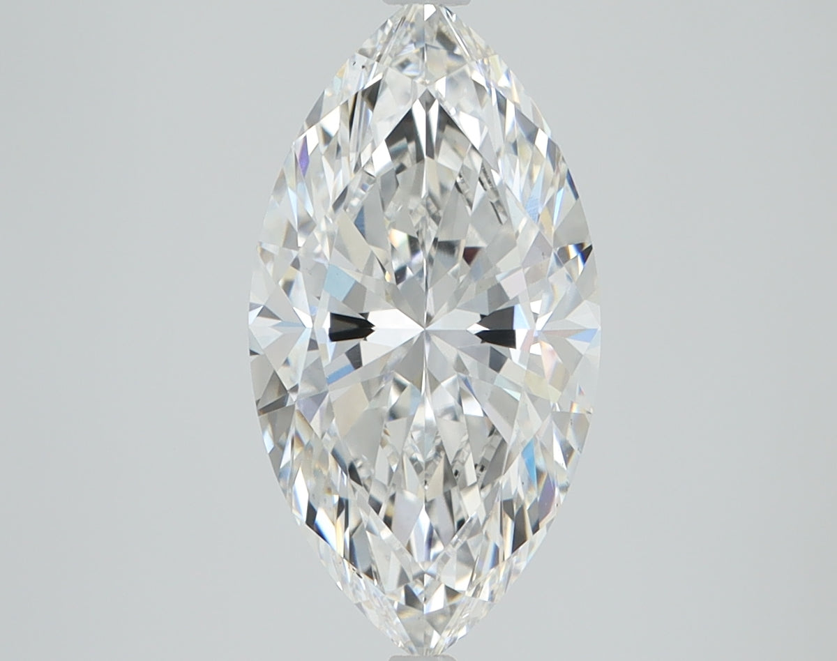 2.97ct Marquise Lab-Grown Diamond — D VVS2, IGI Certified