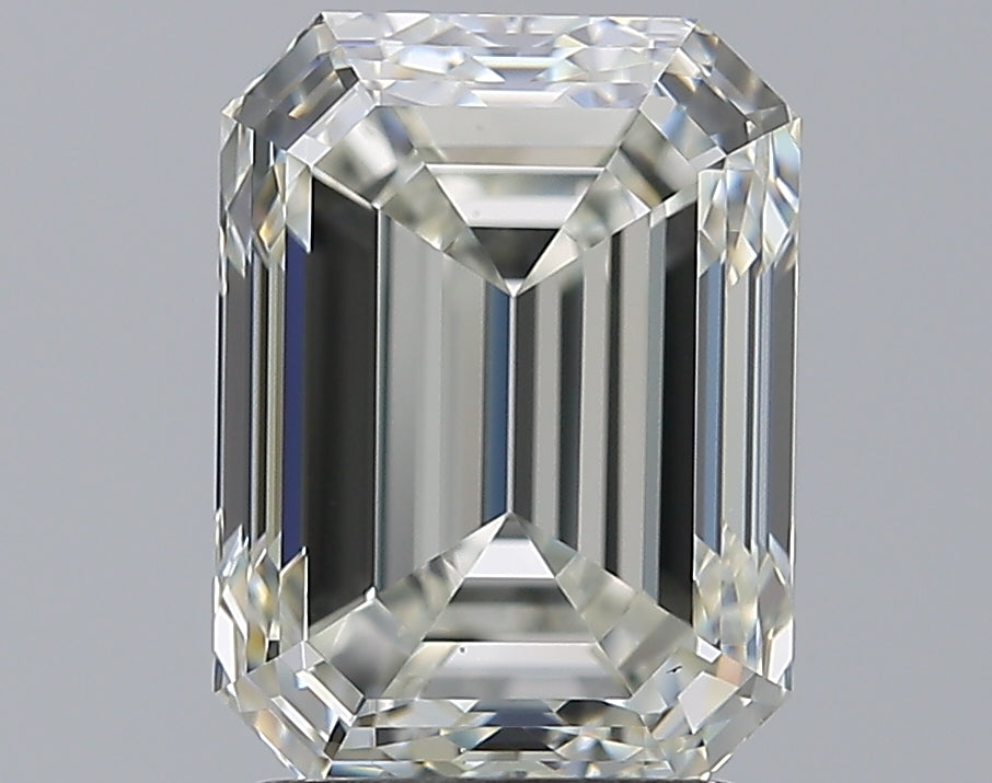 2.51ct Emerald Natural Diamond — J VS2, GIA Certified