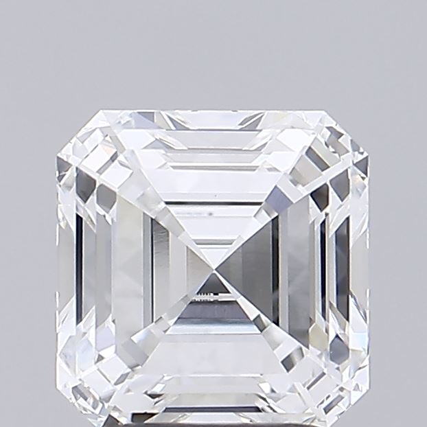 2.7ct Asscher Lab-Grown Diamond — D VVS2, IGI Certified