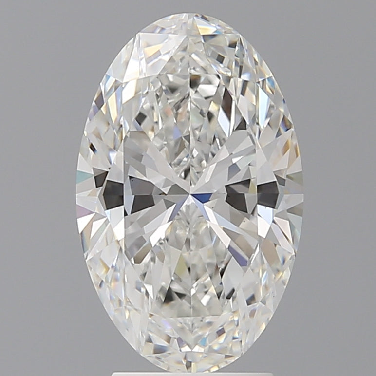 3.51ct Oval Lab-Grown Diamond — F VVS2, IGI Certified