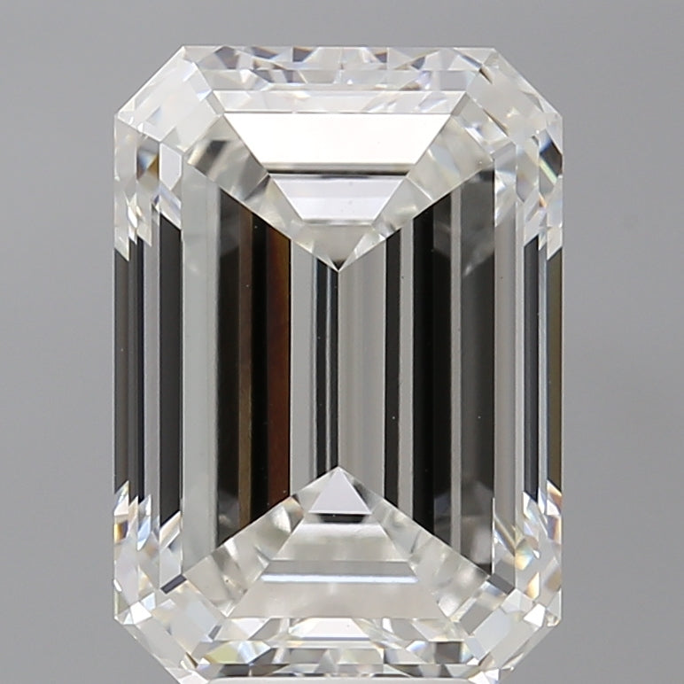 6.56ct Emerald Lab-Grown Diamond — F VVS2, IGI Certified