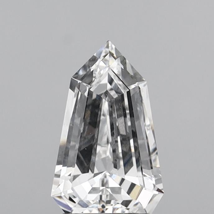 1.59ct Shield, D VS1 — IGI