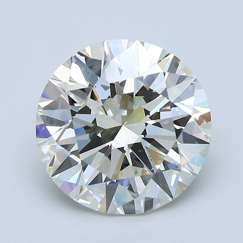 4.25ct Round, K SI1 — GIA — Laura Milman New York