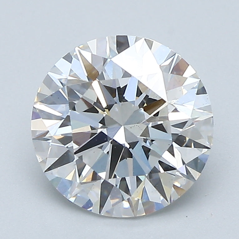 2.07ct Round, E VS2 — IGI