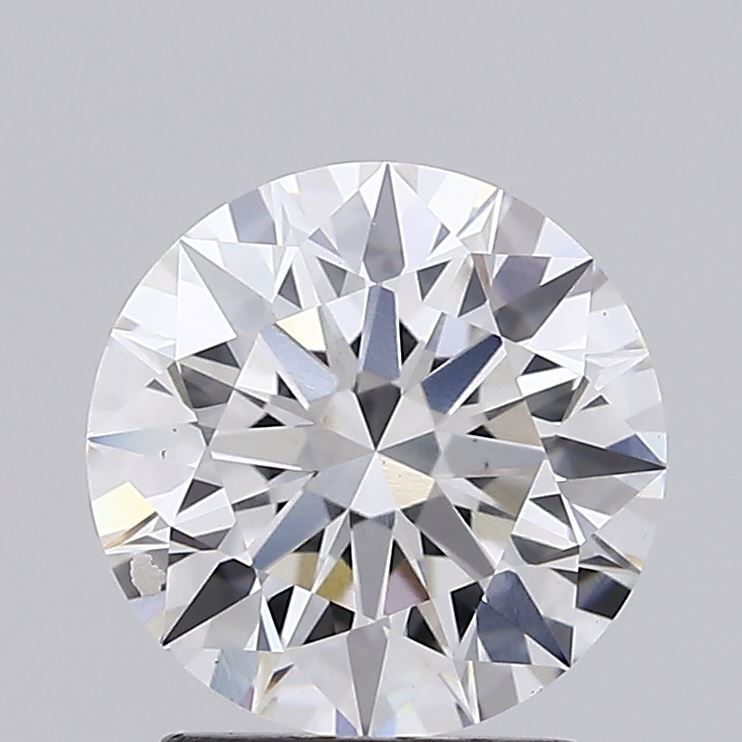 2.19ct Round, E VS1 — IGI