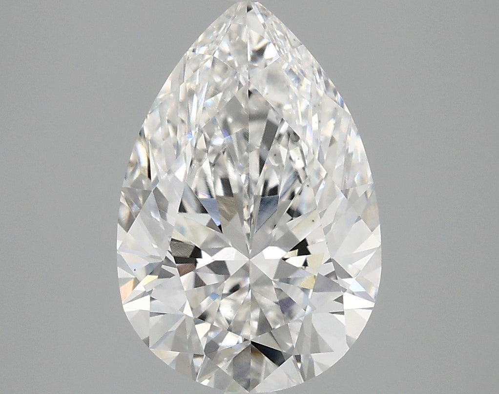 2.93ct Pear, F VS2 — IGI