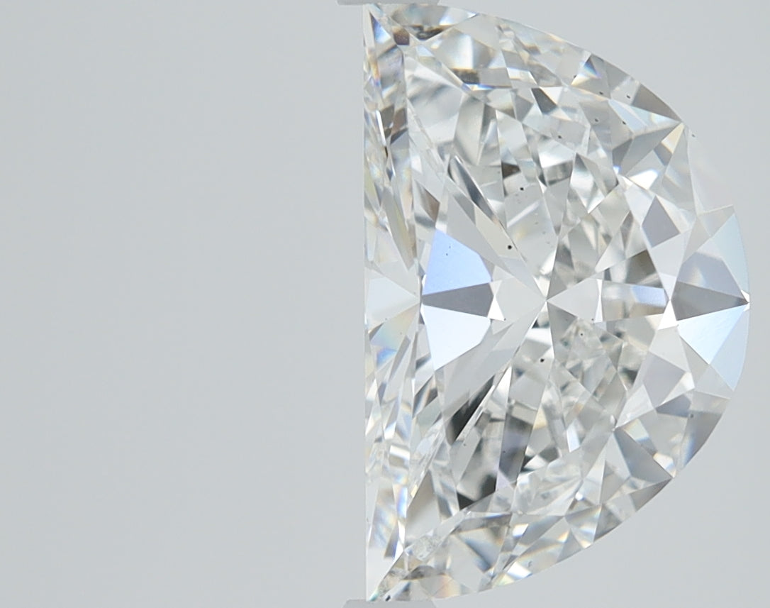 2.75ct Halfmoon Lab-Grown Diamond — E VS2, IGI Certified