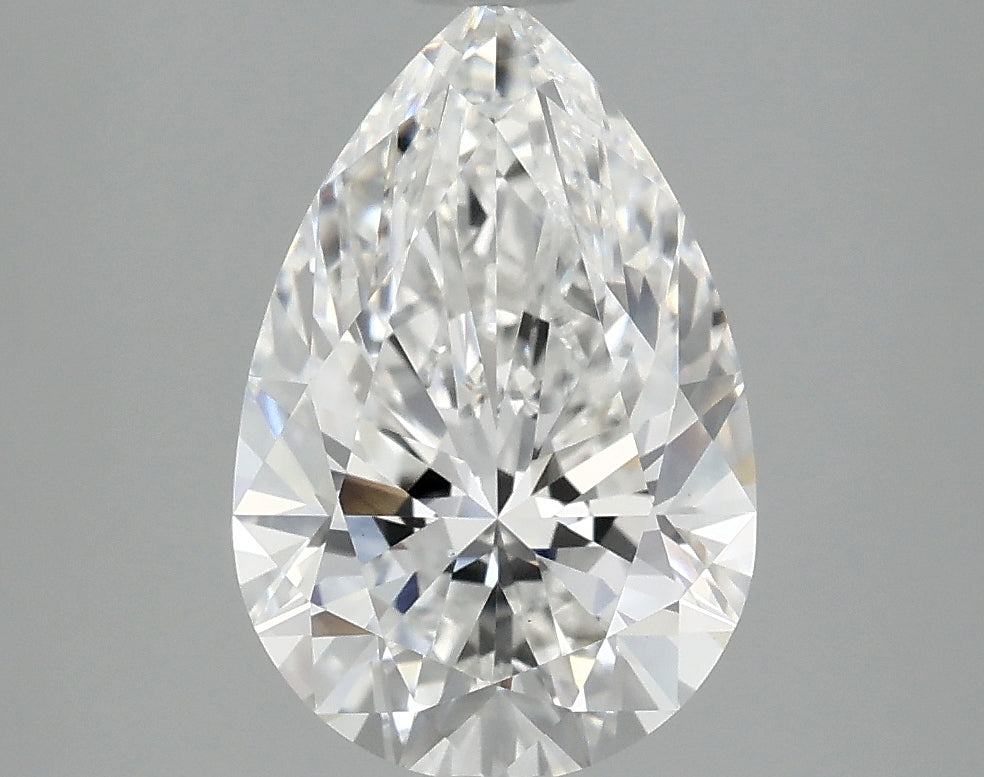2.57ct Pear, E VVS2 — IGI