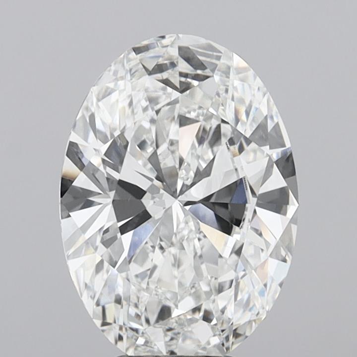 5.06ct Oval Lab-Grown Diamond — E VVS2, IGI Certified