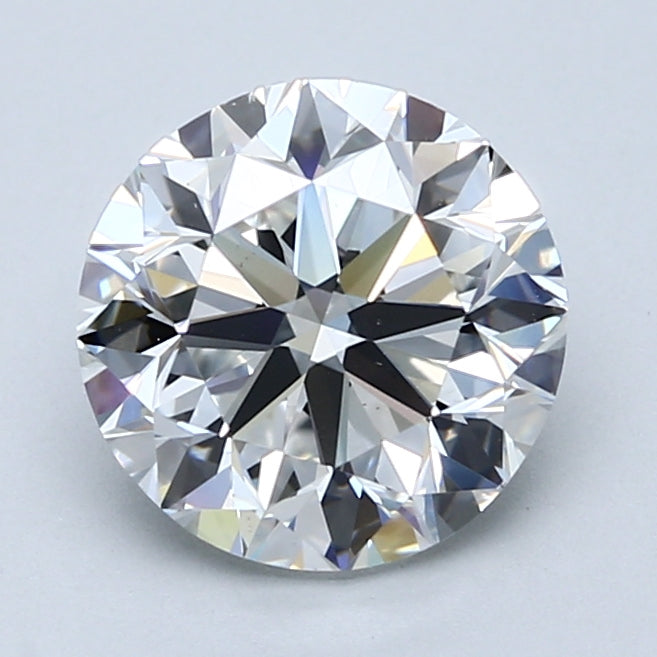 2.51ct Round Natural Diamond — E SI1, GIA Certified