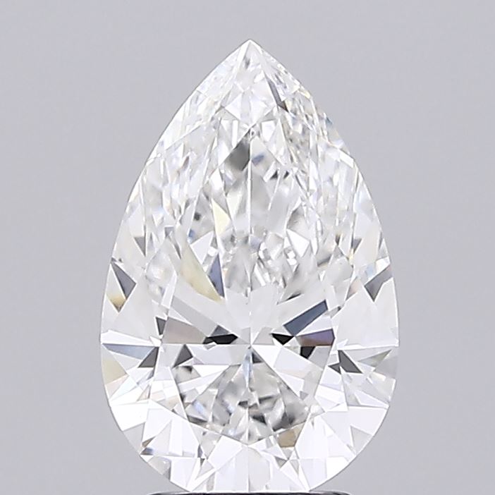 2.87ct Pear Lab-Grown Diamond — E VS1, IGI Certified