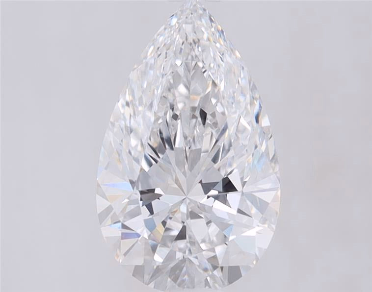 2.79ct Pear Lab-Grown Diamond — D VVS2, IGI Certified