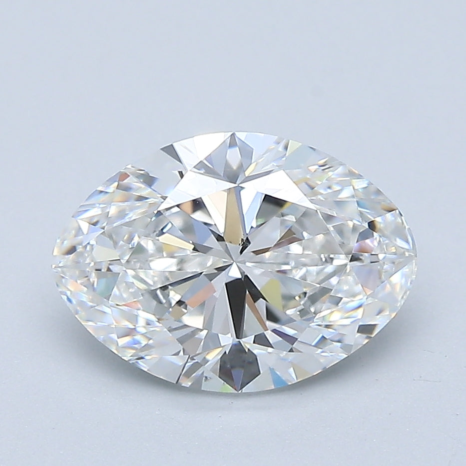 2.1ct Oval Natural Diamond — E VS2, GIA Certified