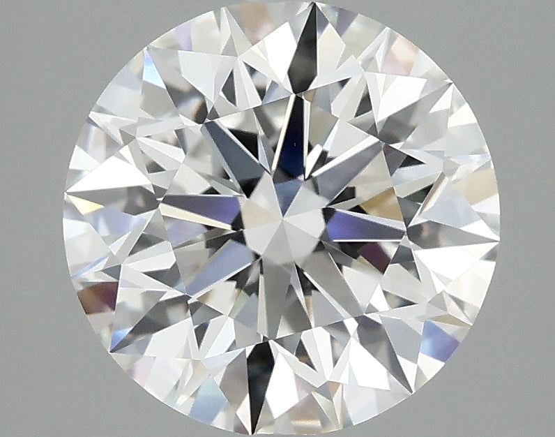 3.09ct Round, E VVS2 — IGI