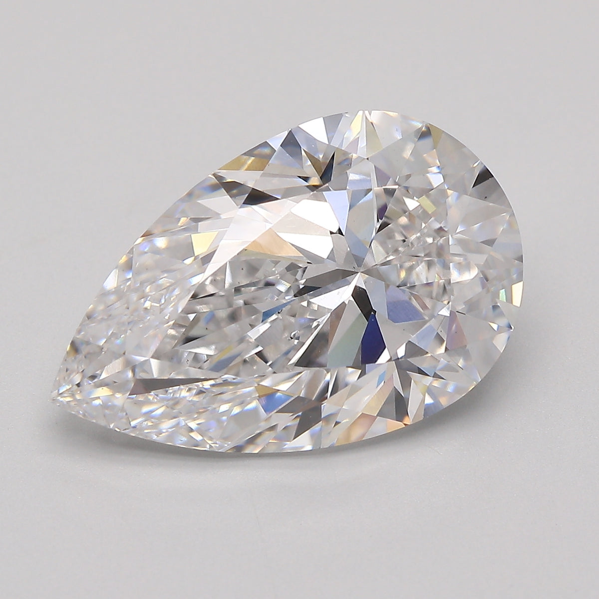 8.0ct Pear, E VS2 — GIA