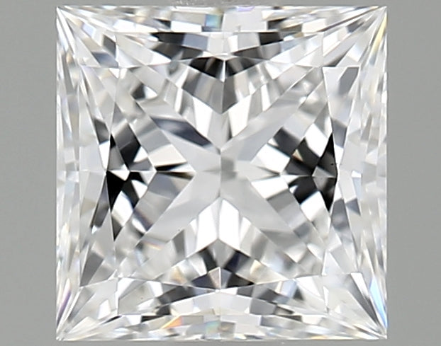 1.05ct Princess, D VS1 — IGI