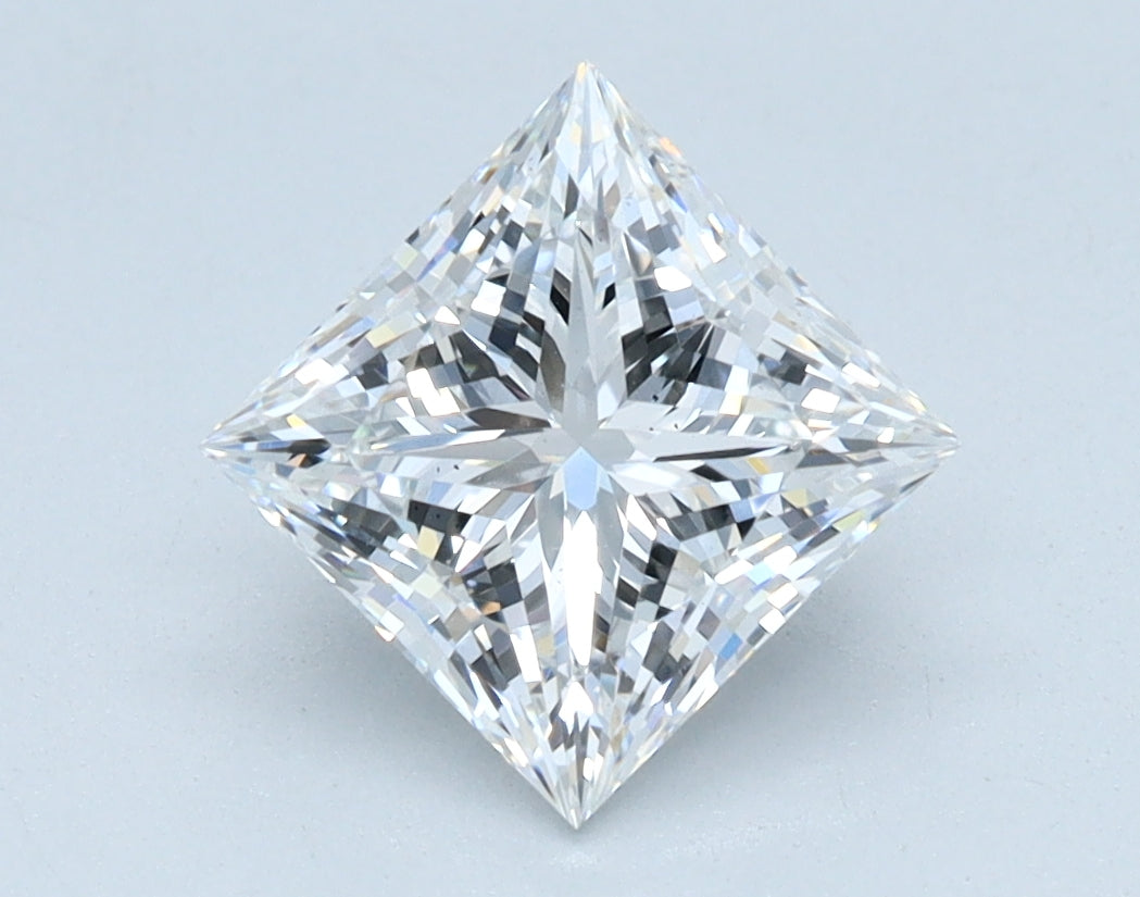 1.52ct Princess, E VS2 — IGI