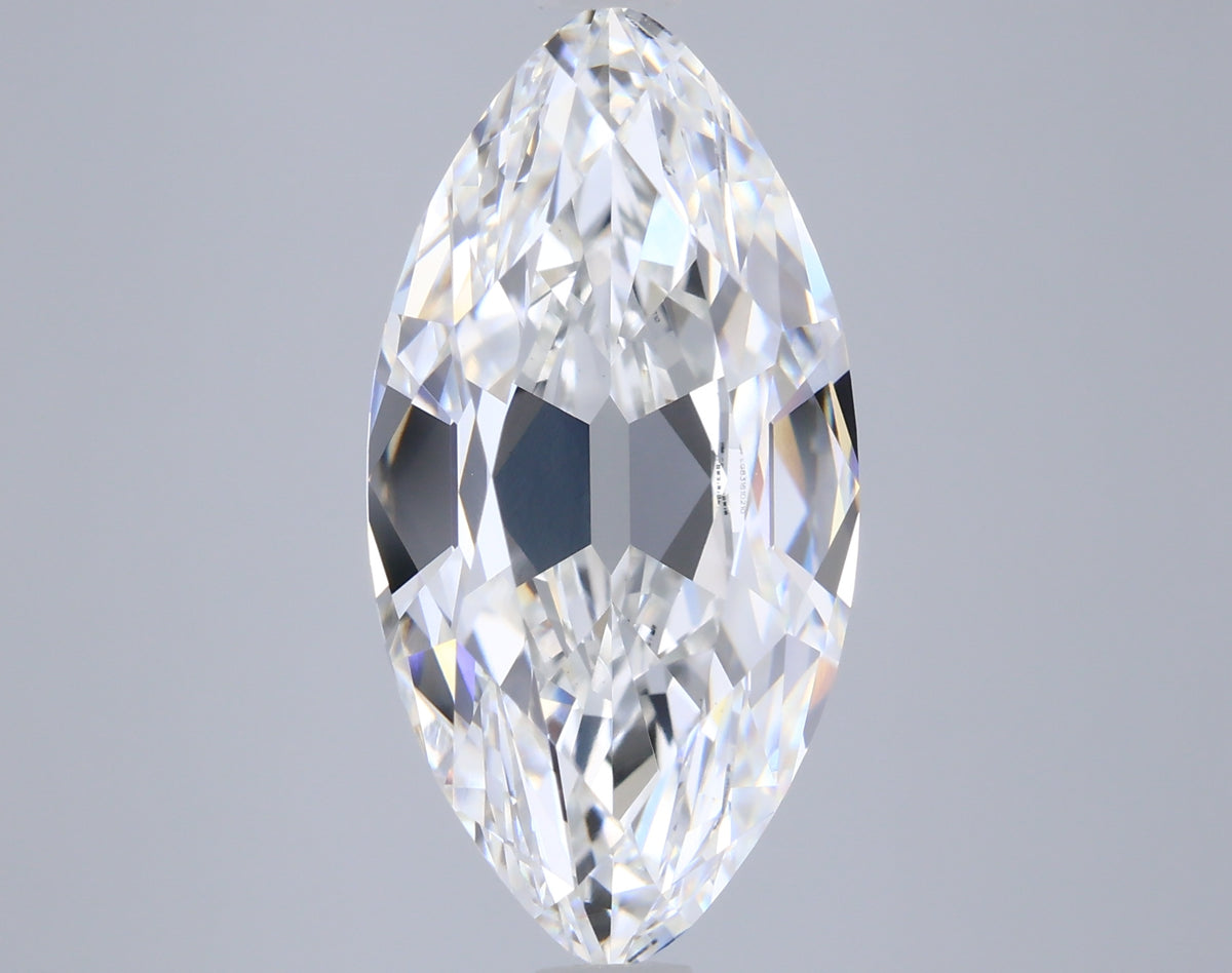 4.02ct Oldmine Marquise Lab-Grown Diamond — E VVS2, IGI Certified