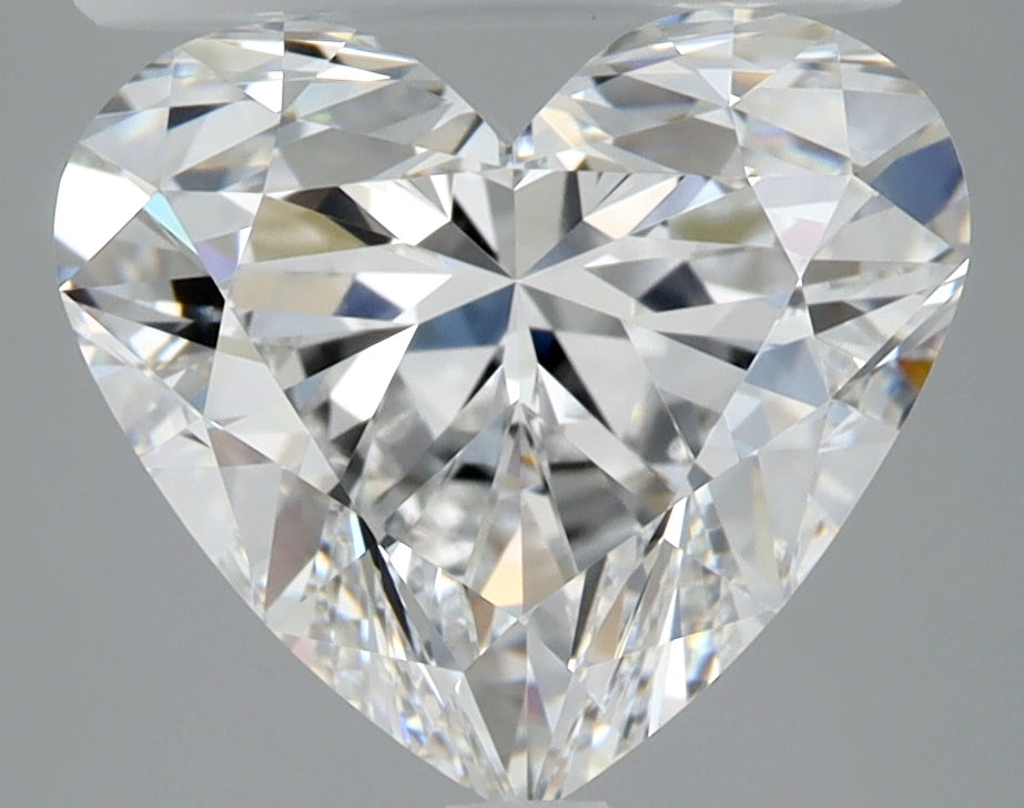 3.04ct Heart Natural Diamond — F VVS1, GIA Certified