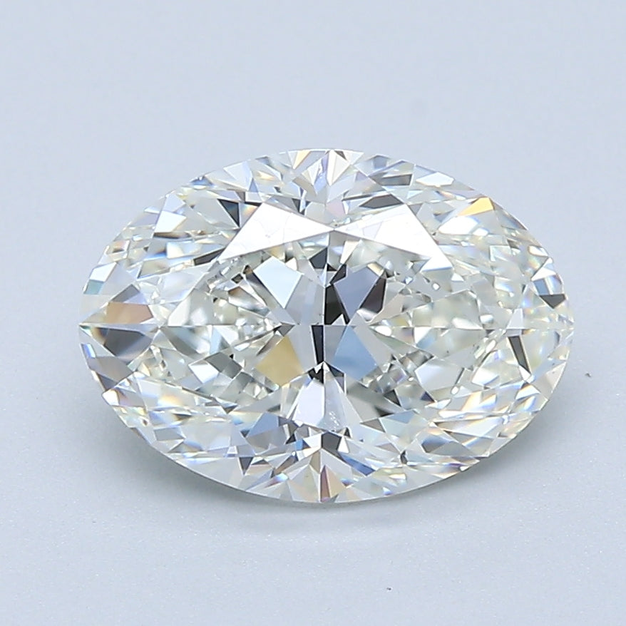 2.01ct Oval Natural Diamond — H VS1, GIA Certified
