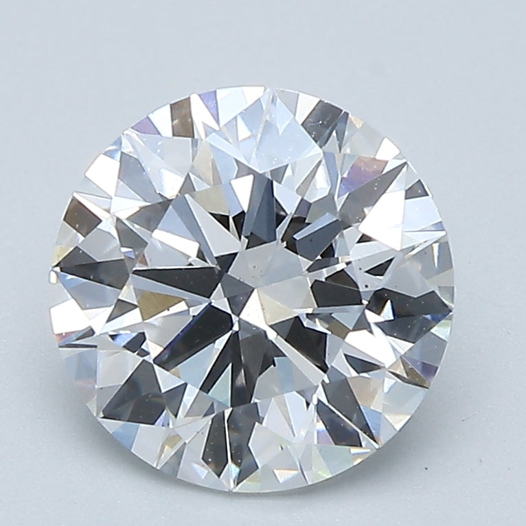 2.06ct Round, D VS2 — IGI