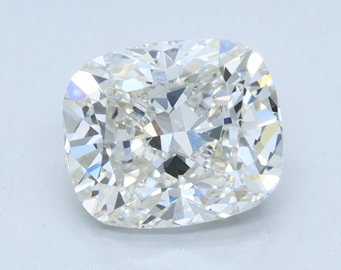 2.57ct Cushion, F VVS2 — IGI