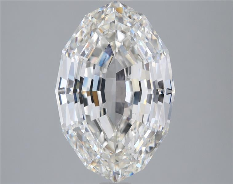 5.06ct Oval Step Cut, G VS1 — IGI