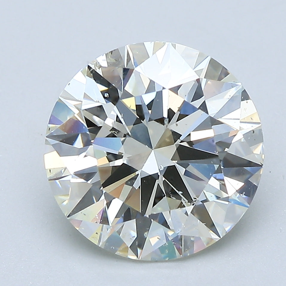 4.02ct Round Natural Diamond — L SI2, GIA Certified