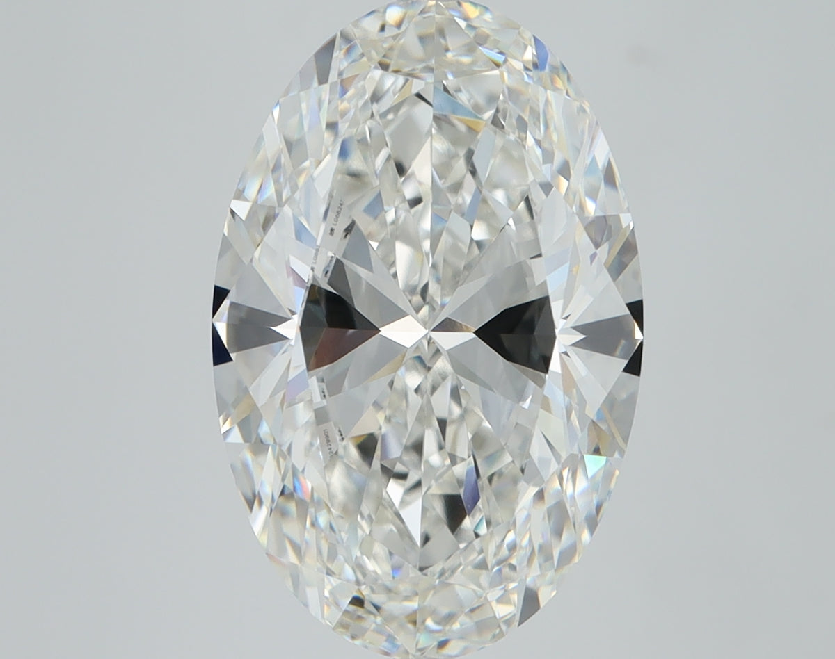 5.5ct Oval, F VVS1 — IGI