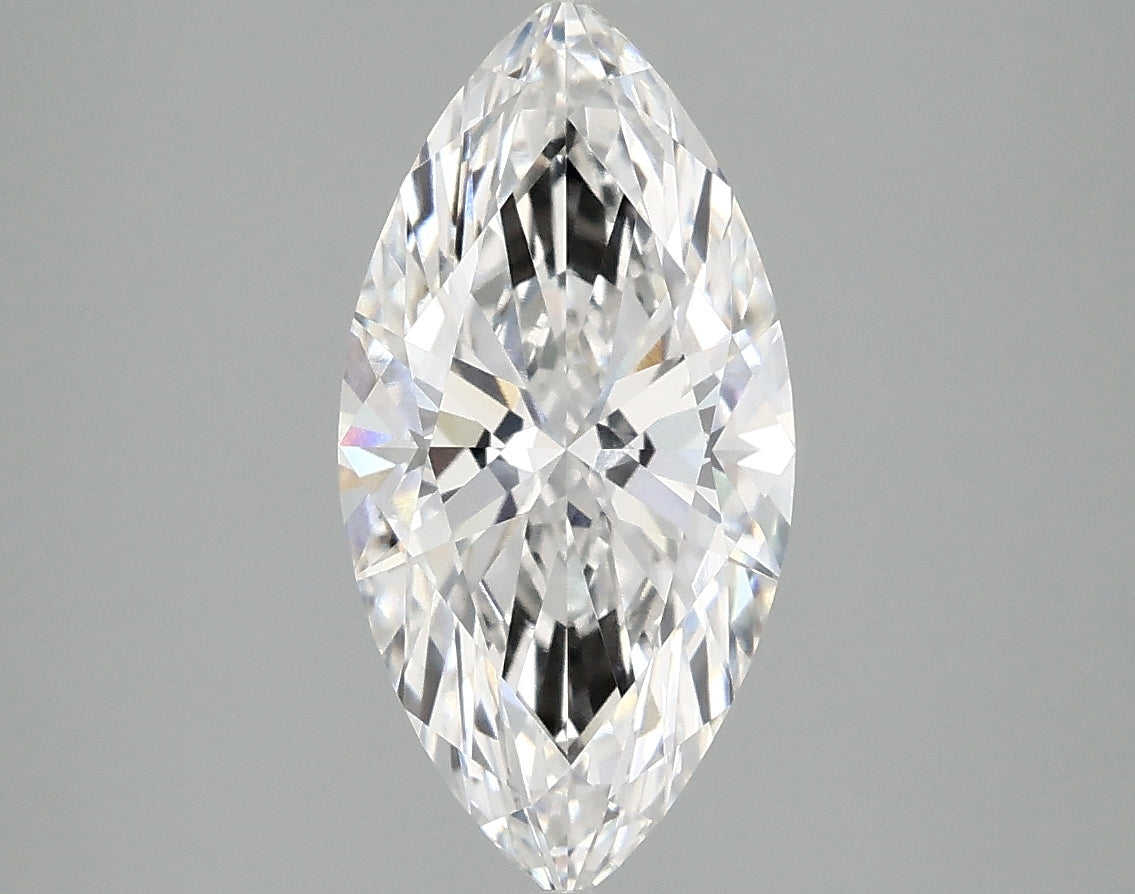 2.1ct Marquise, F VS1 — IGI