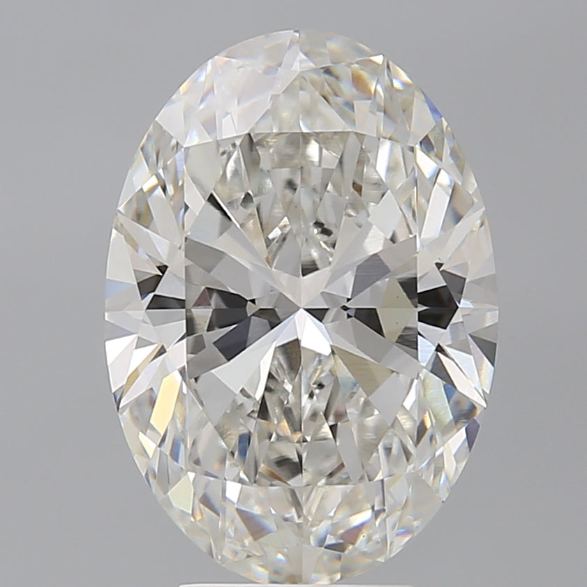 5.57ct Oval Lab-Grown Diamond — F VVS2, IGI Certified