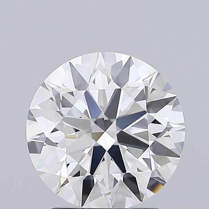2.2ct Round, F VVS2 — IGI