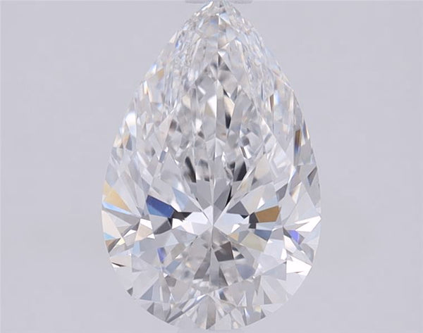 3.54ct Pear Lab-Grown Diamond — F VS1, IGI Certified