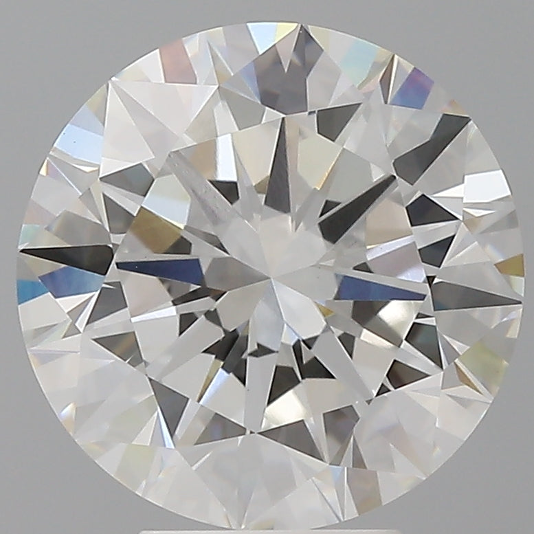 5.45ct Round, F VVS2 — IGI