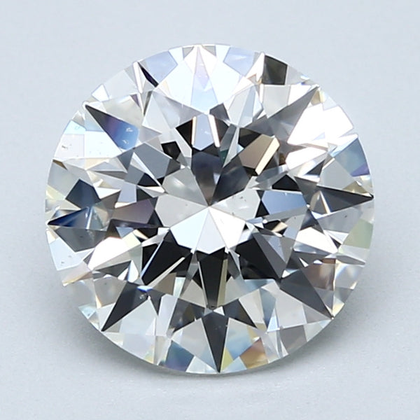 3.01ct Round Natural Diamond — F VS2, GIA Certified