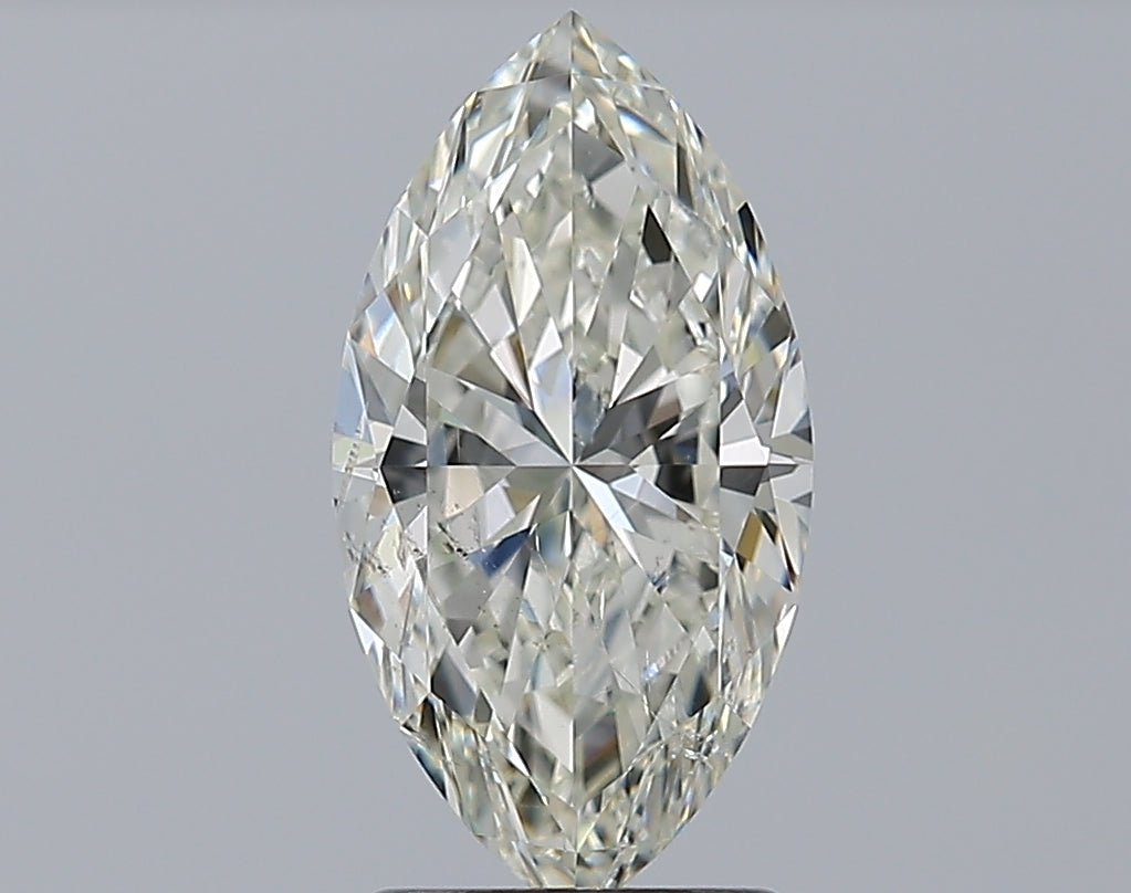2.01ct Marquise Natural Diamond — J SI2, GIA Certified