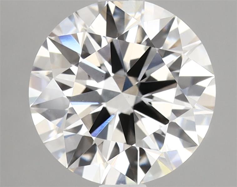 2.3ct Round, F VVS2 — IGI