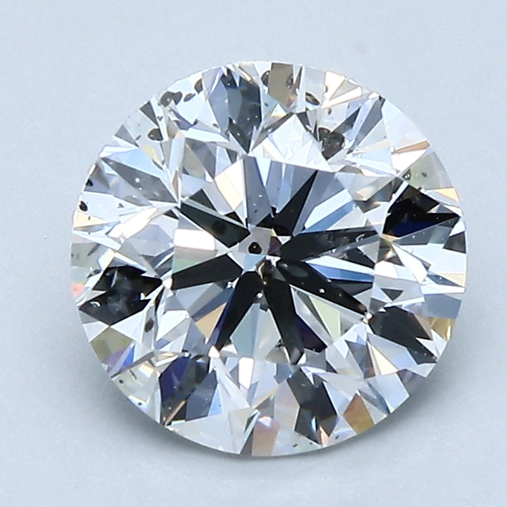 2.0ct Round, D SI2 — GIA — Laura Milman New York