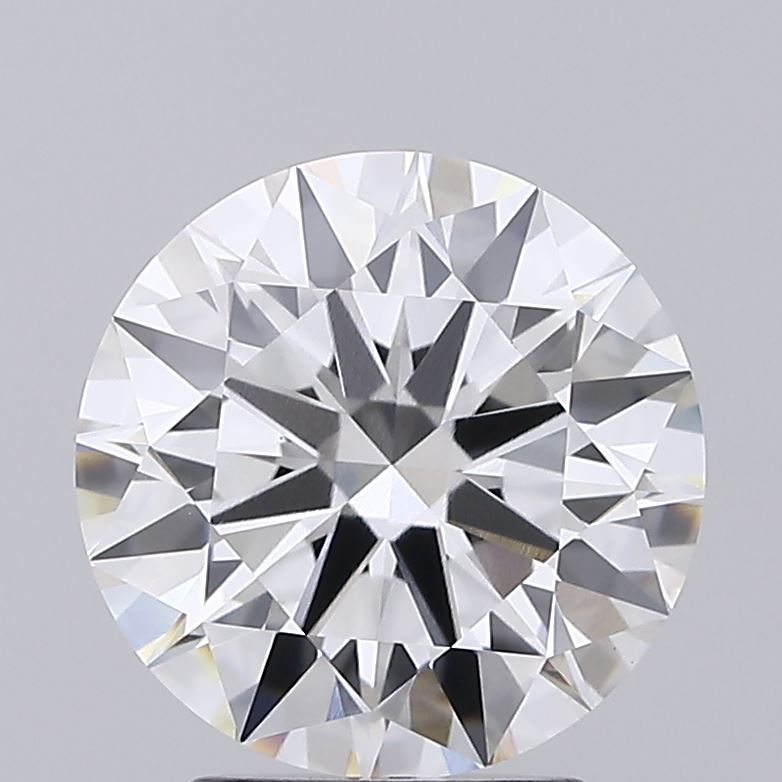 3.09ct Round, E VVS2 — IGI