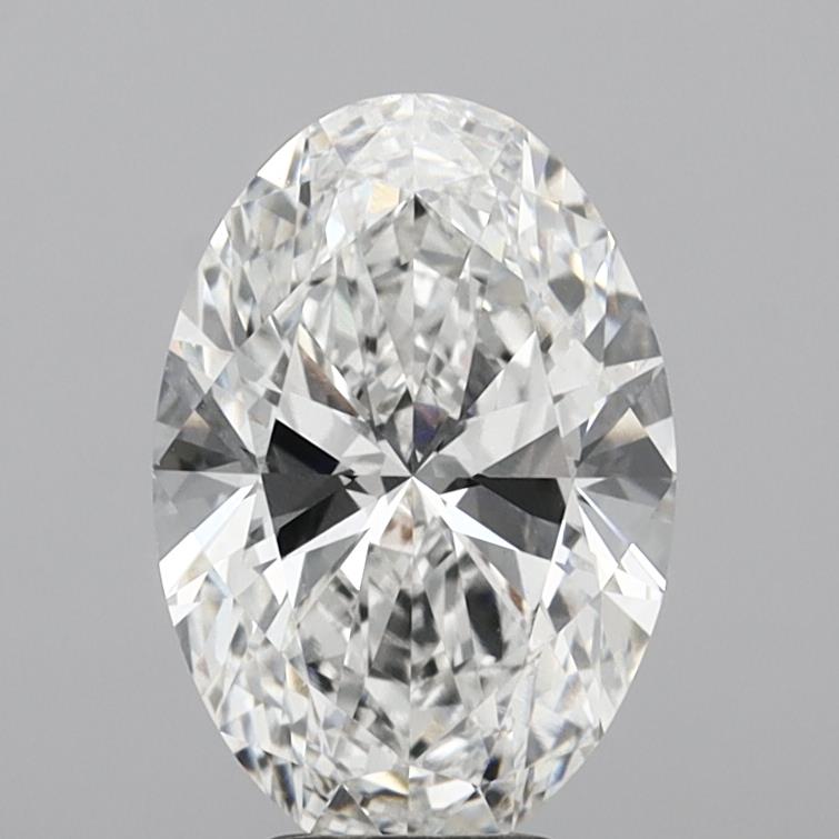 4.79ct Oval, F VVS2 — IGI