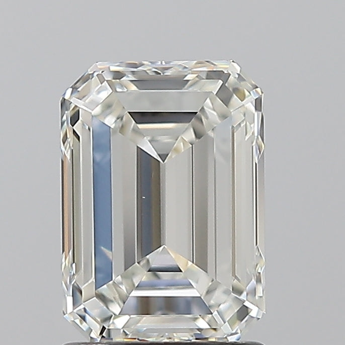 1.7ct Emerald Natural Diamond — I VS1, GIA Certified
