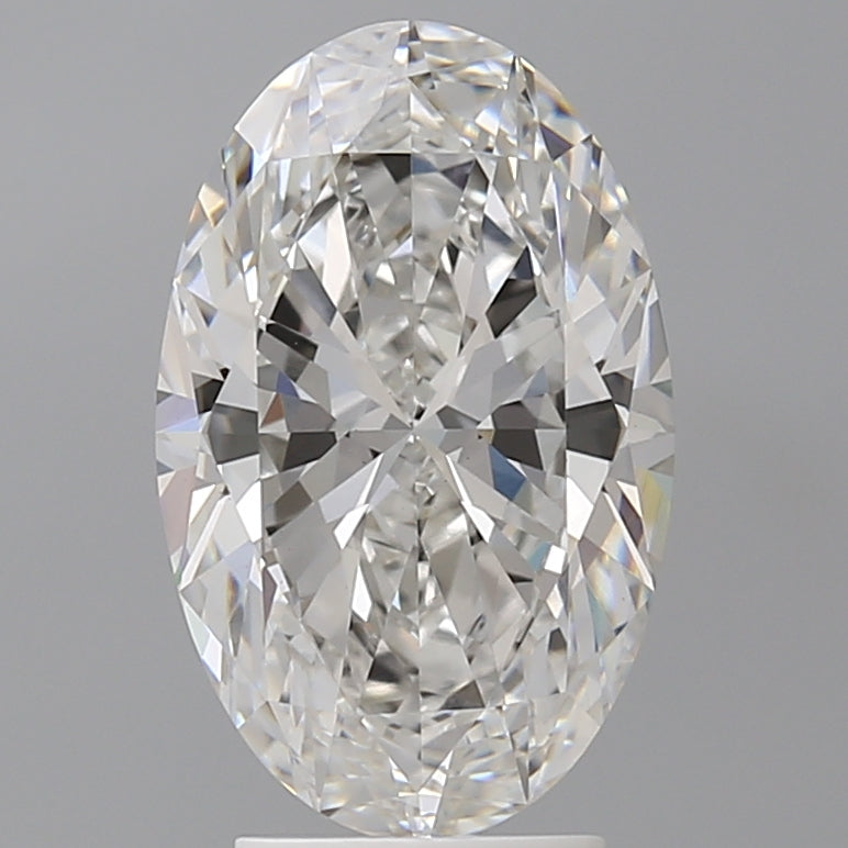 3.58ct Oval Lab-Grown Diamond — F VS1, IGI Certified