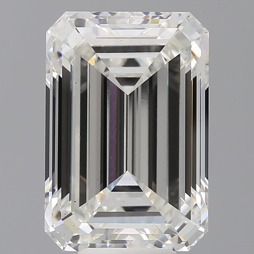 9.0ct Emerald Lab-Grown Diamond — F VS2, IGI Certified