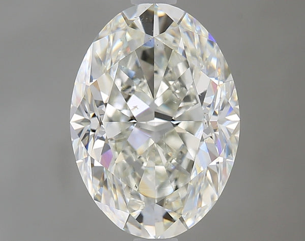 3.01ct Oval Natural Diamond — I SI1, GIA Certified