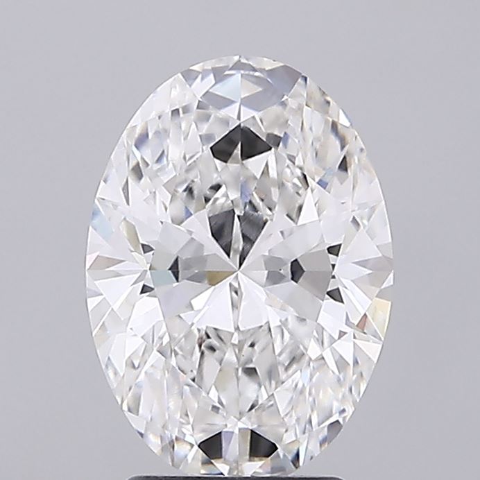2.92ct Oval Lab-Grown Diamond — F VVS2, IGI Certified