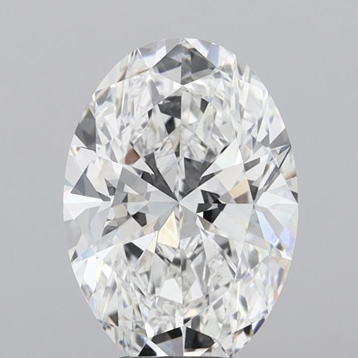 5.08ct Oval Lab-Grown Diamond — E VVS2, IGI Certified