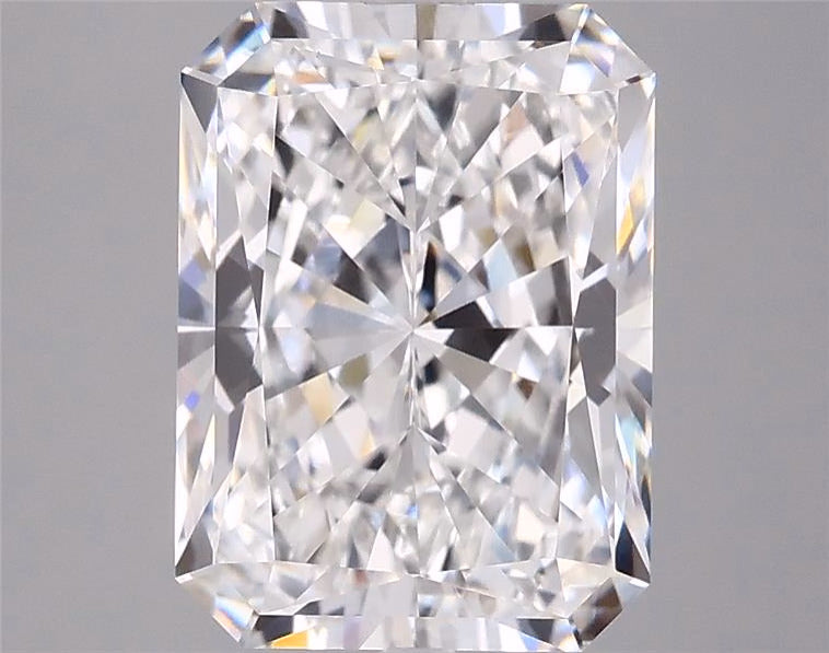 4.03ct Radiant, F VVS2 — IGI