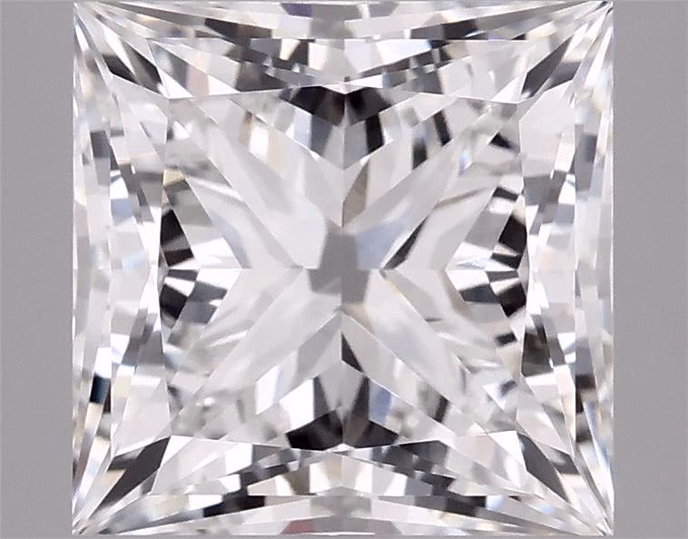 4.03ct Princess, F VS1 — IGI