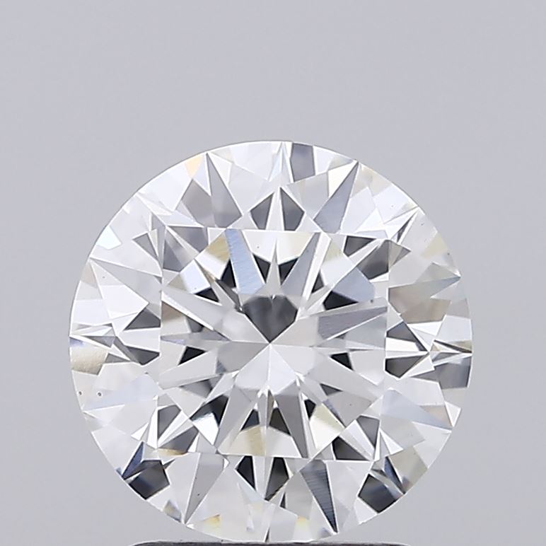 2.07ct Round, E VS1 — IGI