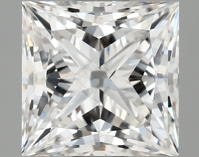 1.09ct Princess, F VS2 — IGI